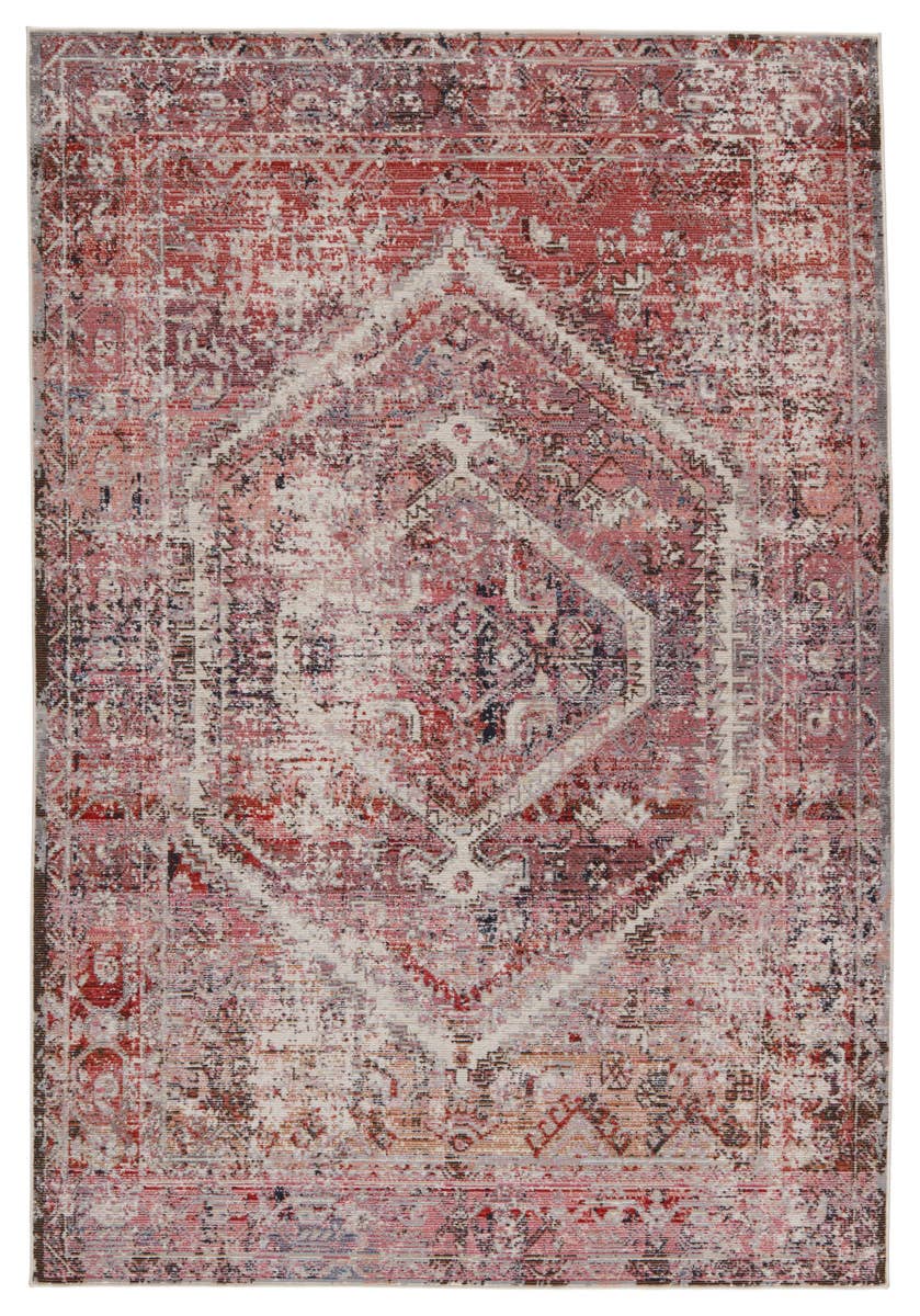 Jaipur Living Swoon Armeria SWO12 Pink/White Area Rug by Vibe Main Image