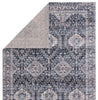 Jaipur Living Sarzana Calimesa SZN01 Dark Blue/Gray Area Rug - Folded Corner