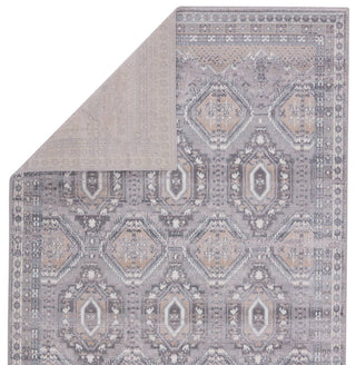 Jaipur Living Sarzana Cabazon SZN05 Gray/Beige Area Rug - Folded Corner