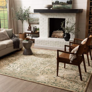  Karastan Euphoria Slaney Jadeite Area Rug Room Scene 2