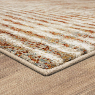 Karastan Vanguard by Drew and Jonathan Home Steadfast Spice Area Rug Corner 