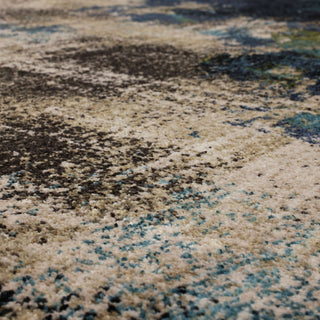 Karastan Elements Suffuse Multi Area Rug Close Up 
