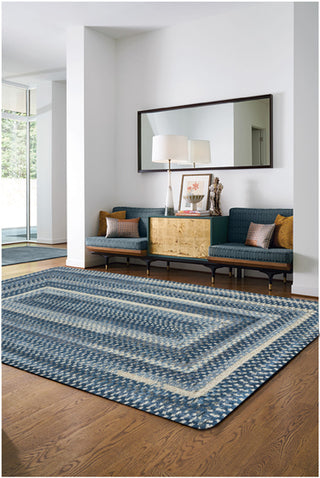 Capel Alliance 0225 Denim Area Rug Rectangle/Vertical Stripe Rectangle