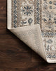 Loloi II Teagan TEA-02 Oatmeal/Ivory Area Rug Backing