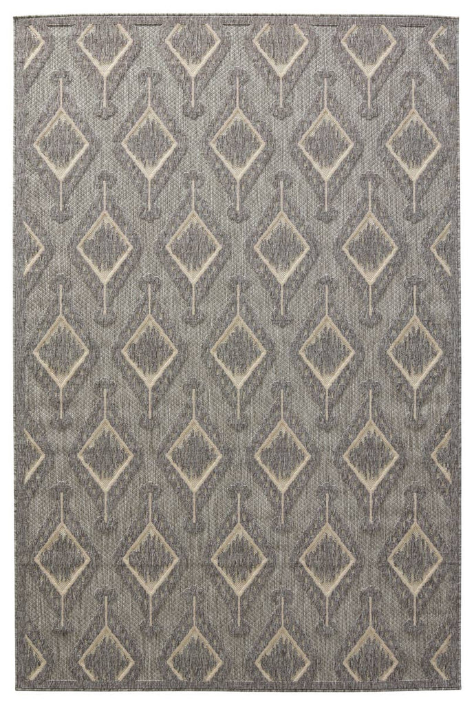Jaipur Living Tajiri By Nikki Chu Chidi TNC03 Gray/Cream Area Rug Main Image