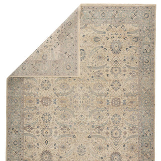 Jaipur Living Tierzah Merey TRZ01 Gray/Beige Area Rug - Folded Corner