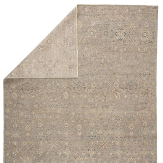 Jaipur Living Tierzah Pembe TRZ02 Gray/Blue Area Rug - Folded Corner