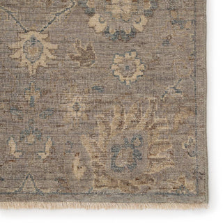 Jaipur Living Tierzah Pembe TRZ02 Gray/Blue Area Rug - Close Up