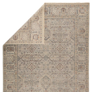 Jaipur Living Tierzah Maison TRZ04 Beige/Gray Area Rug - Folded Corner