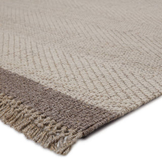 Jaipur Living The Weekend Sunday TWK03 Light Gray/Ivory Area Rug - Corner