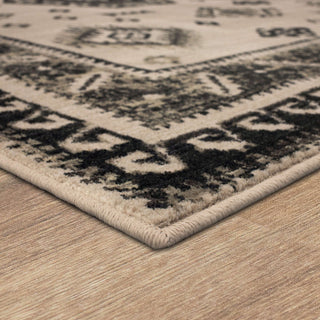 Karastan Elements Talisman Onyx Area Rug Corner