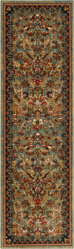 Karastan Spice Market Tigris Aquamarine Area Rug – Incredible Rugs and ...