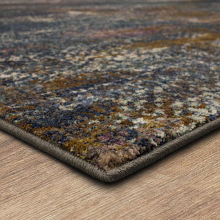 Karastan Enigma Tranquil Ink Blue Area Rug