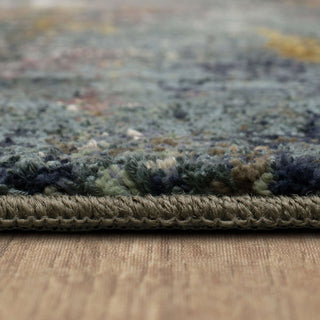 Karastan Enigma Tranquil Ink Blue Area Rug