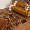 Karastan Elements Treviso Gold Area Rug Room Scene 2