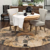 Karastan Elements Treviso Gray Area Rug Room Scene 3 