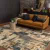 Karastan Elements Treviso Gray Area Rug Room Scene 2 