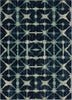 Karastan Expressions Triangle Accordion Indigo Area Rug by Scott Living Main Image