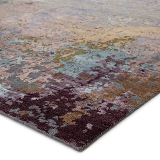 Jaipur Living Uvenuti Layer Of Time UVT06 Multicolor/Purple Area Rug - Corner