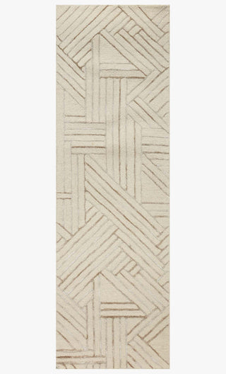 Loloi Verve VER-01 Ivory / Oatmeal Area Rug 2'3''x 7'6'' Runner