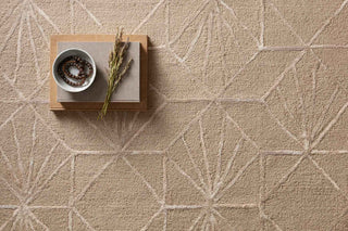Loloi Verve VER-04 Sand / Blush Area Rug Close Up Featured