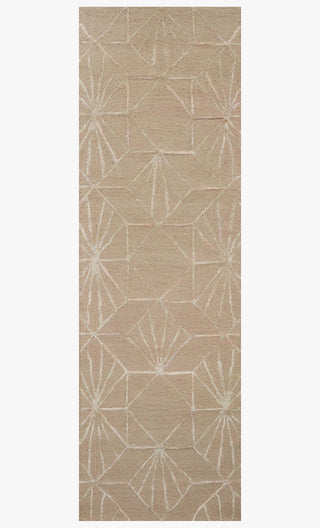 Loloi Verve VER-04 Sand / Blush Area Rug 2'3''x 7'6'' Runner