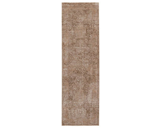 Jaipur Living Vienne Lourdes VNE08 Tan/Brown Area Rug Runner Image