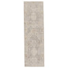 Jaipur Living Vienne Lourdes VNE09 Gray/Cream Area Rug Runner Image