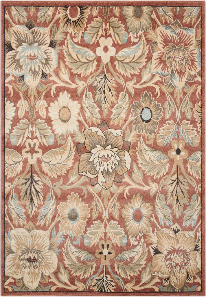 Nourison Walden WAL02 Brick Area Rug