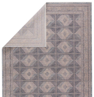 Jaipur Living Winsome Jamestown WNO05 Blue/Cream Area Rug - Folded Corner