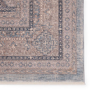 Jaipur Living Winsome Jamestown WNO05 Blue/Cream Area Rug - Close Up