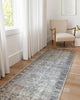 Loloi II Wynter WYN-07 Grey / Charcoal Area Rug Room Scene 3