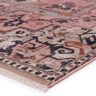 Jaipur Living Zefira Bellona ZFA06 Pink/Gray Area Rug - Corner