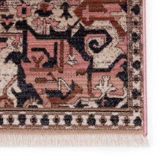 Jaipur Living Zefira Bellona ZFA06 Pink/Gray Area Rug - Close Up