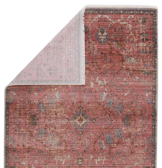 Jaipur Living Zefira Marcella ZFA07 Pink/Gray Area Rug - Folded Corner