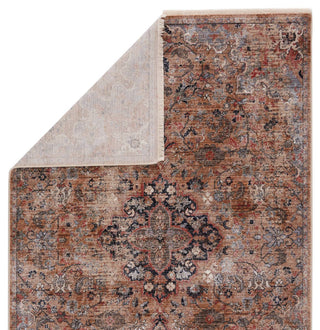 Jaipur Living Zefira Amena ZFA08 Gold/Gray Area Rug - Folded Corner