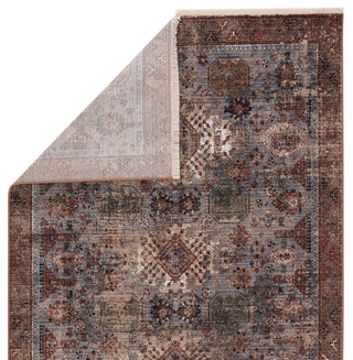 Jaipur Living Zefira Razia ZFA11 Gold/Gray Area Rug - Folded Corner