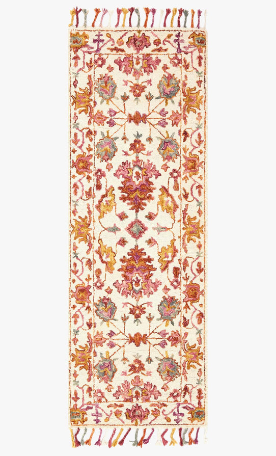 Loloi Zharah ZR-06 Berry Area Rug 2'6''x 7'6'' Runner