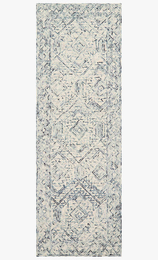 Loloi II Ziva ZV-03 Bluestone Area Rug 2'6''x 7'6'' Runner