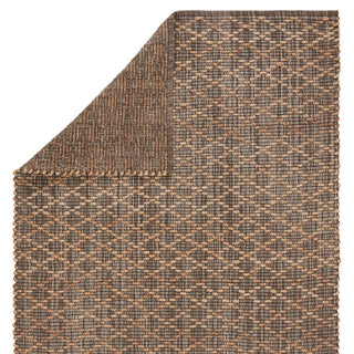 Jaipur Living Zealand Cecil ZLN01 Gray/Beige Area Rug - Folded Corner