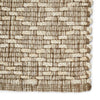 Jaipur Living Zealand Cecil ZLN02 Light Taupe/Ivory Area Rug - Close Up