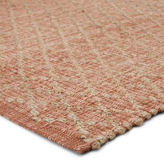 Jaipur Living Zealand Cecil ZLN03 Pink/Beige Area Rug - Corner