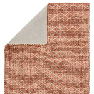 Jaipur Living Zealand Cecil ZLN03 Pink/Beige Area Rug - Folded Corner