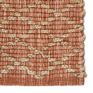 Jaipur Living Zealand Cecil ZLN03 Pink/Beige Area Rug - Close Up