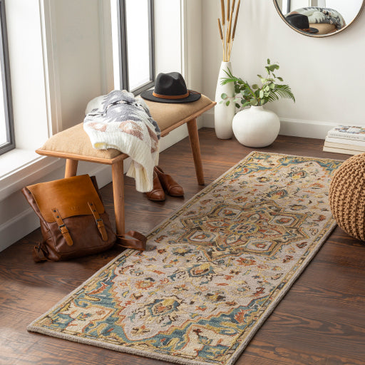 Surya Artemis AES-2311 Area Rug Room Scene Featured 