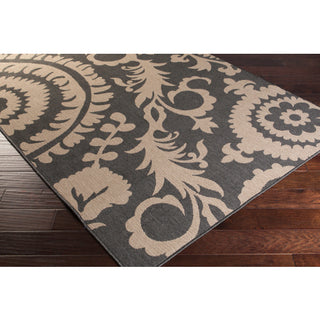 Surya Alfresco ALF-9615 Area Rug on Wood Floor