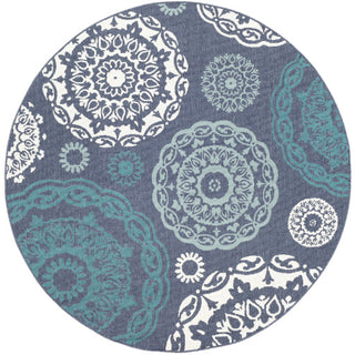 Surya Alfresco ALF-9666 Area Rug 7'3" Round 