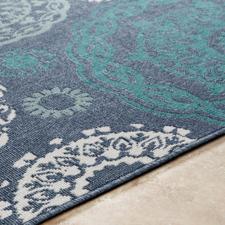 Surya Alfresco ALF-9666 Area Rug Edge 