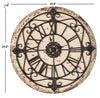 Safavieh Jerry Clock Distressed Antique Rust