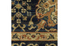Oriental Weavers Ankara 501K5 Blue/Gold Area Rug Close Up
